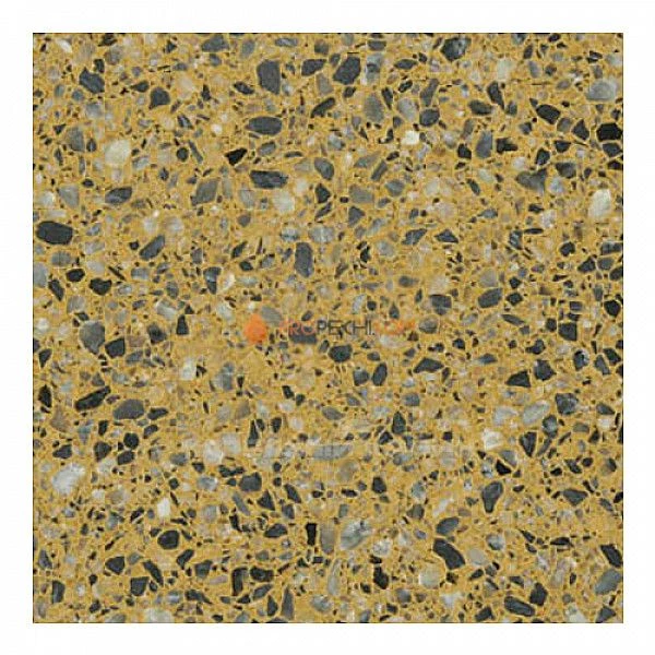 Плитка агломератная коллекция "Мрамор" Желтый 400х400х20 мм