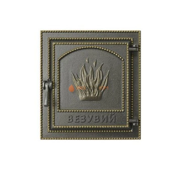 Каминная дверца Везувий 211 (бронза)