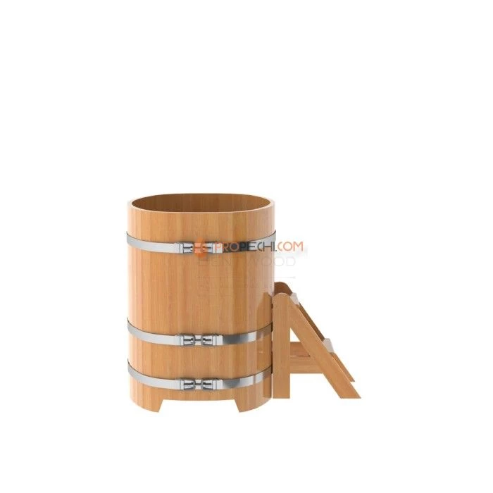 Купель BentWood овальная из натуральной лиственницы 0,76х1,16