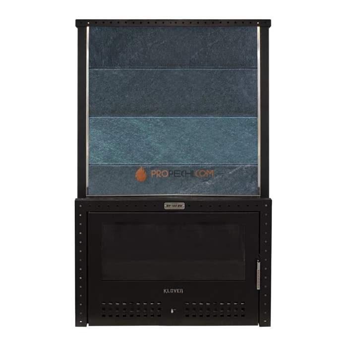 Дровяная печь для бани Klover RT 100-RV 310S ( Серпентинит 40 мм )