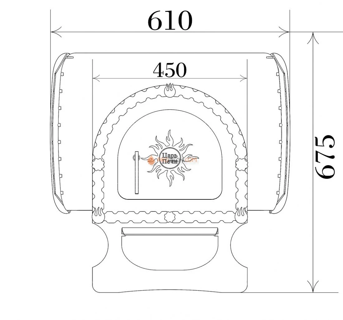 Банная печь Царь Печи Святогор