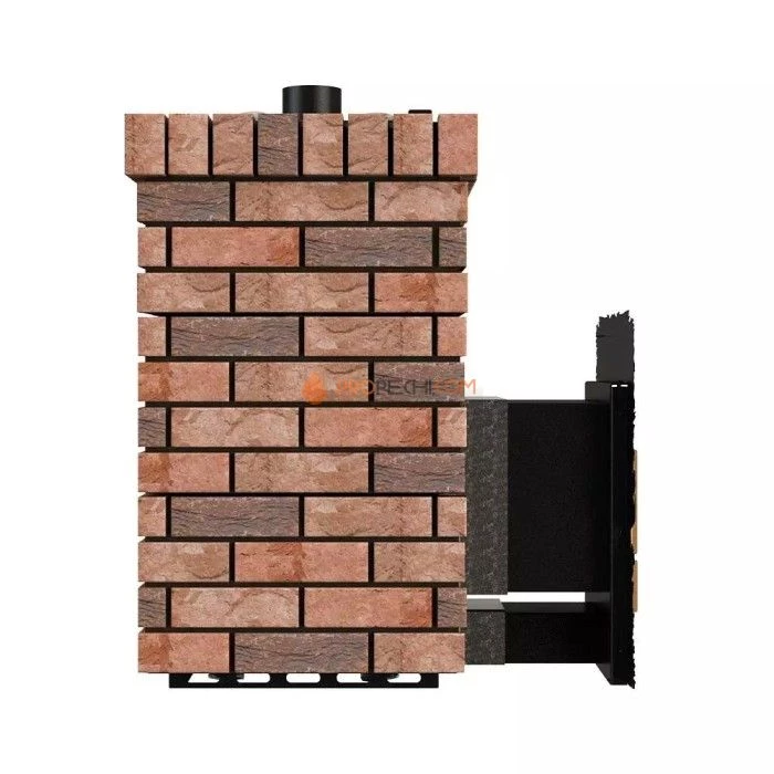 Дровяная банная печь Grill’D Violet Retro Long (Камень 20 кг)