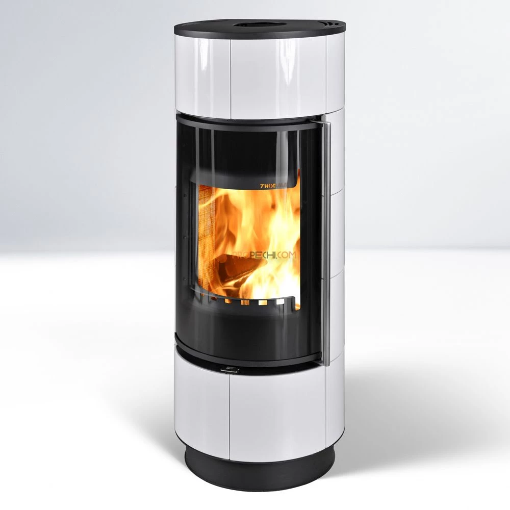 Печь-камин Thorma ATIKA Extra Ceramic, белая