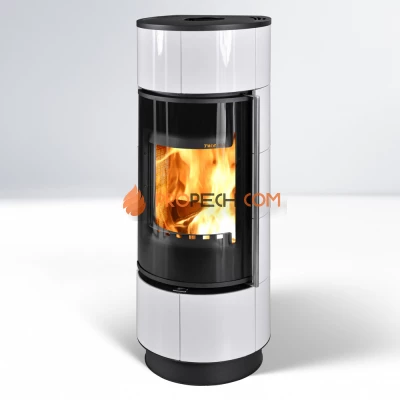 Печь-камин Thorma ATIKA Extra Ceramic, белая