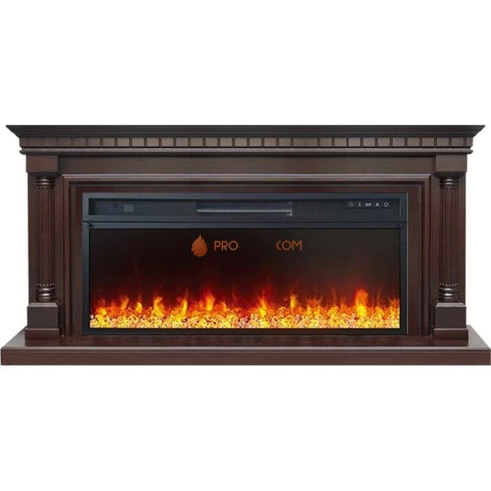 Каминокомплект Royal Flame Dallas - Темный дуб (Ширина 1665 мм) с очагом Vision 42 LED