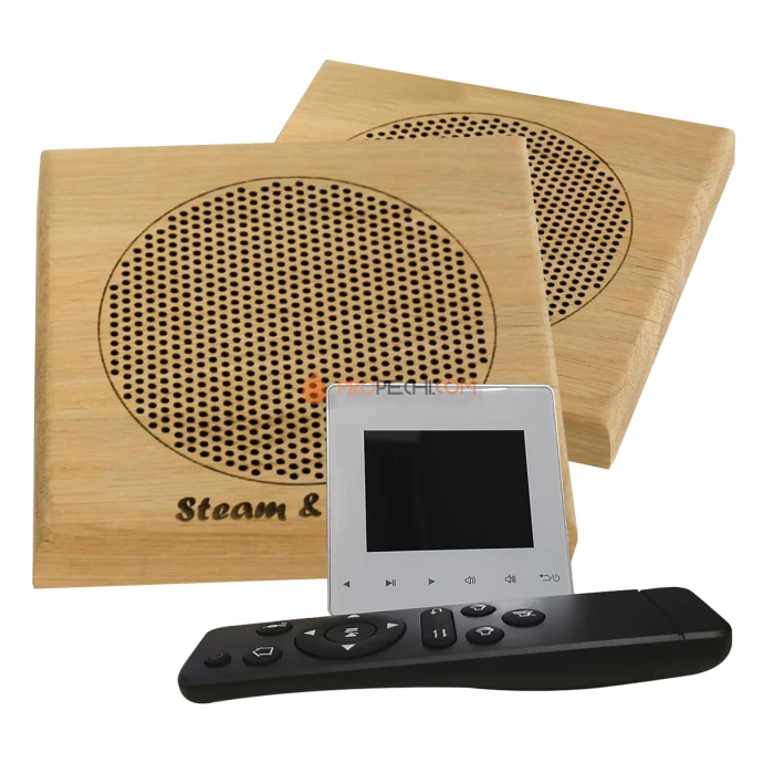 Комплект акустической системы SW 2 White Standart Wood, квадрат (Встраиваемый)