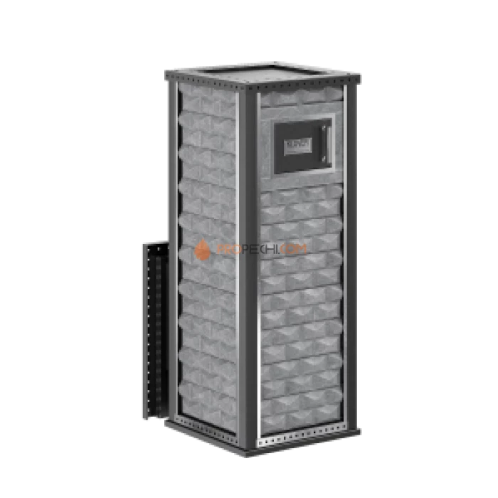 Дровяная печь для бани Klover RT 35-RV ( Талькомагнезит, Design 09 )