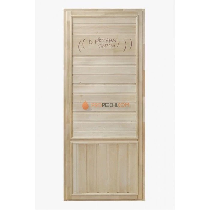 Дверь для бани DoorWood деревянная Вагонка эконом (1850x750 мм)
