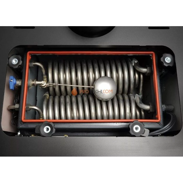 Отопительная печь Klover BELVEDERE 30 (серебро)