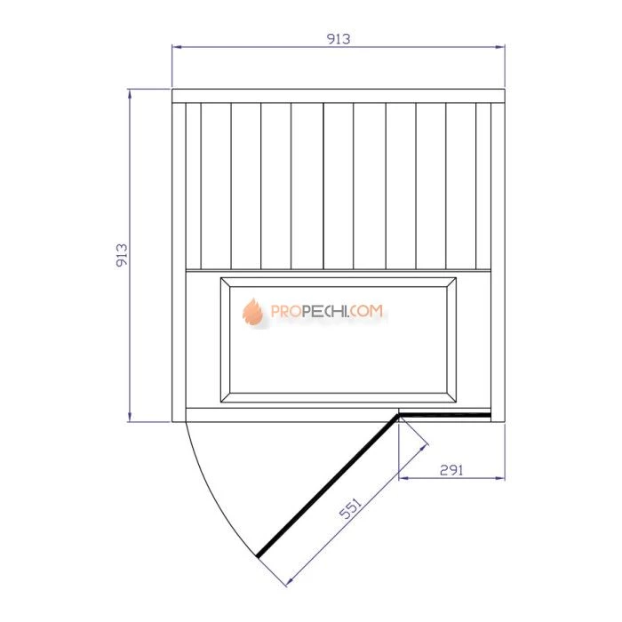 Инфракрасная сауна Tylo Tylosand INFRA CABIN T810H GREY