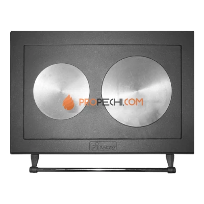 Плита Т201 с двумя конфорками 690х450 мм