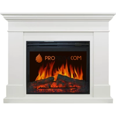Каминокомплект Royal Flame California - Белый с очагом Jupiter FX New