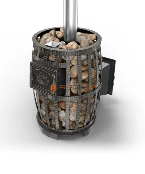 Печь чугунная Легенда Русский Пар Ковка 18 (270)