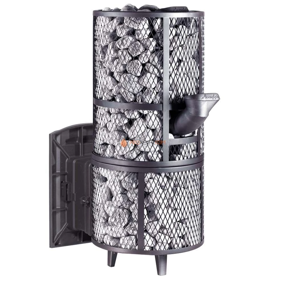 Банная печь Атмосфера-XXL сетка из нержавеющей стали