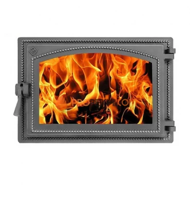 Дверка каминная ВЕЗУВИЙ 230 (Антрацит)