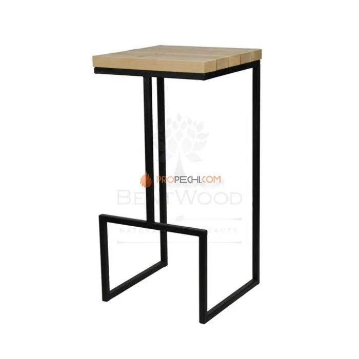 Табурет Лофт Барный 2 кедр