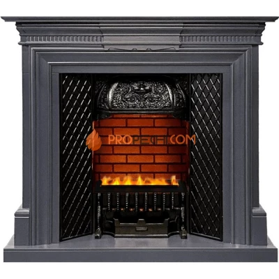 Каминокомплект Dimplex Chelsea - Серый графит с очагом Cassette 400 LNH-INT PS (без дров)