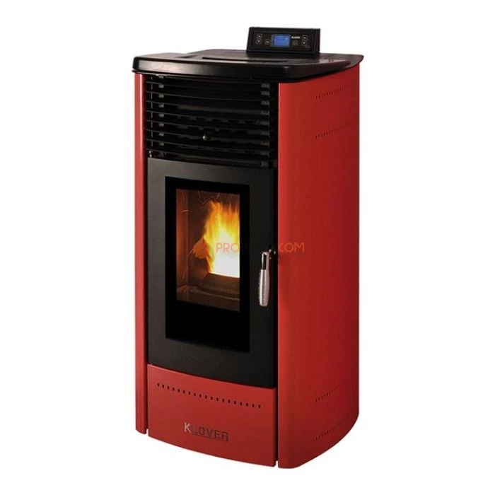 Отопительная печь Klover DEA (красный)