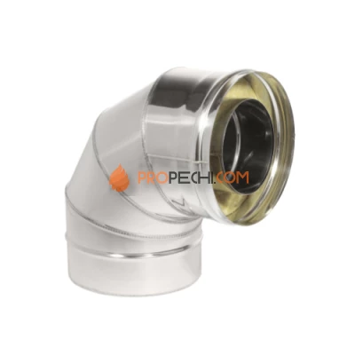 Отвод Термо 87* ОТ-Р 310-0.8/304 D130/230 (3S) с хомутом