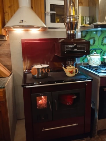 Навесная духовка на дымоход МастерПечь