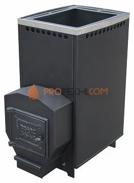 Печь банная Варвара Паленица, укороченная топка