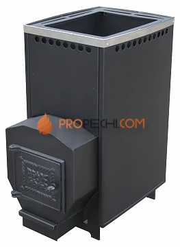 Печь банная Варвара Паленица, укороченная топка