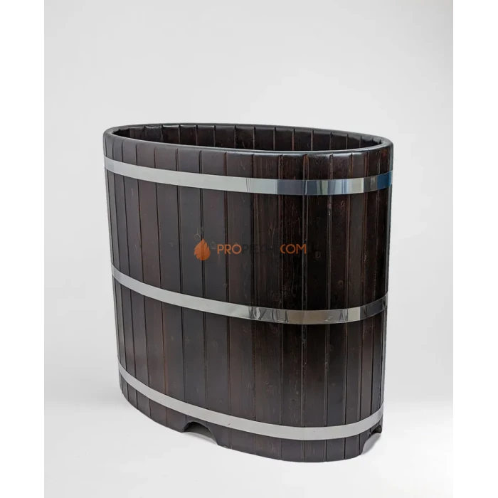 Купель овальная НКЗ OPTIMA из кедра, 115x69x128 см