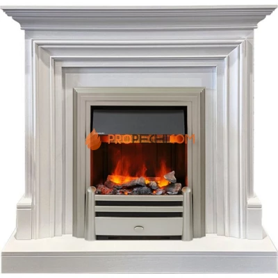 Каминокомплект Dimplex Bradford - Белый с очагом Chesford