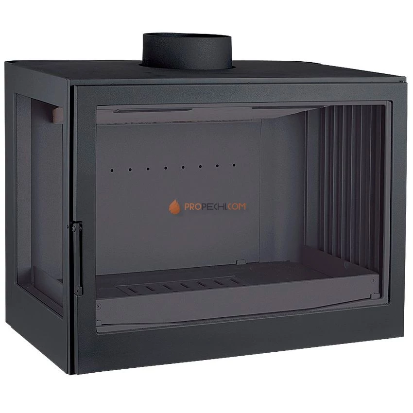 Каминная топка Liseo Castiron LCI 007 GFL Flat top стекло слева