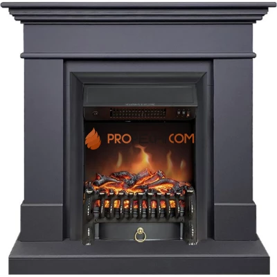 Каминокомплект Royal Flame California SFT (Разборный) - Серый графит с очагом Fobos FX Black