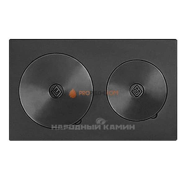 Везувий Плита двухконфорочная 3В 584х344 мм