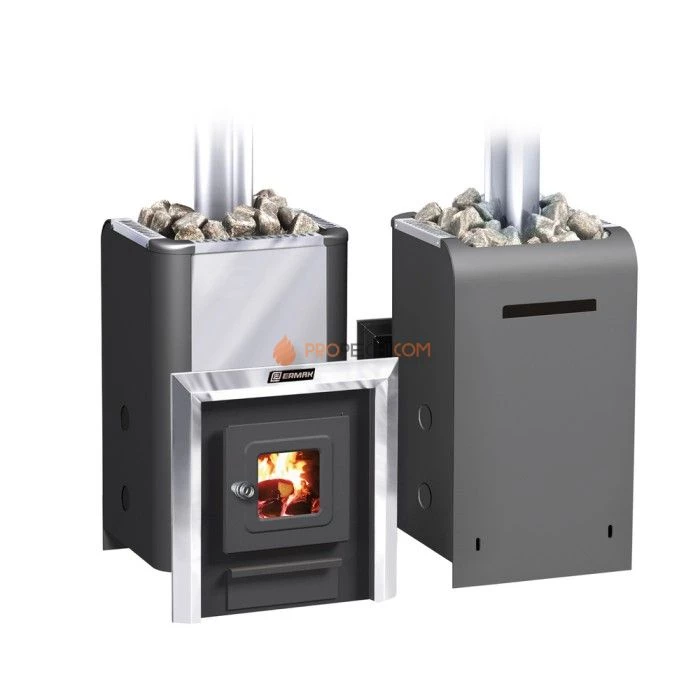 Дровяная печь для бани Ермак Элит 20-С