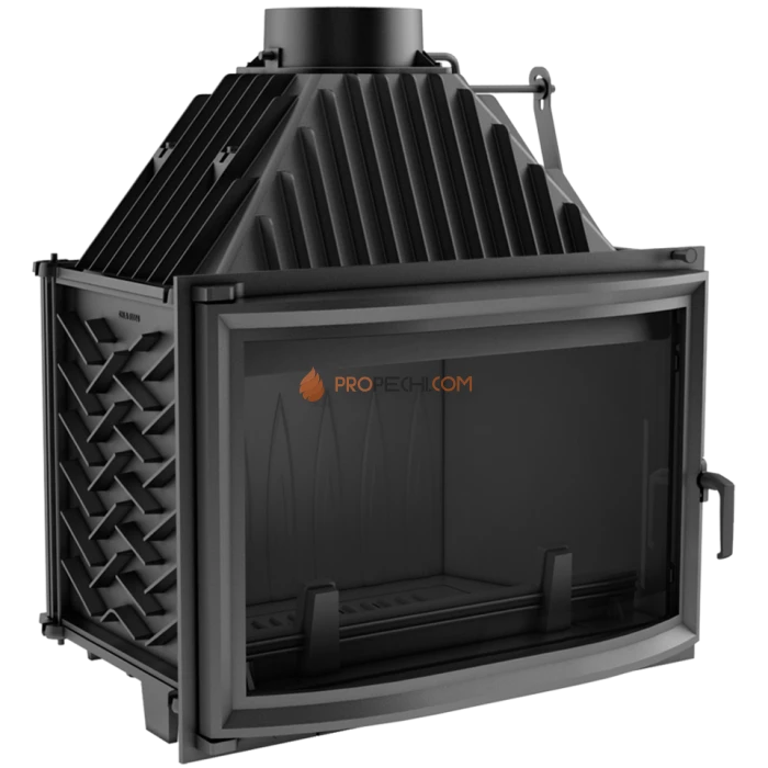 Каминная топка Kratki Oliwia/R (панорама)