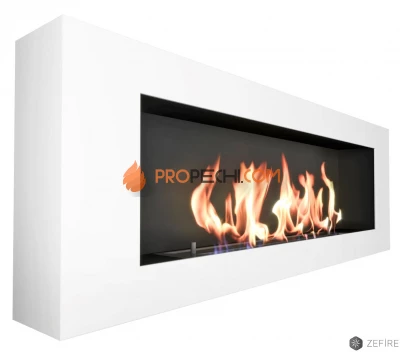 Биокамин Zefire Orion 1200 с белой рамкой