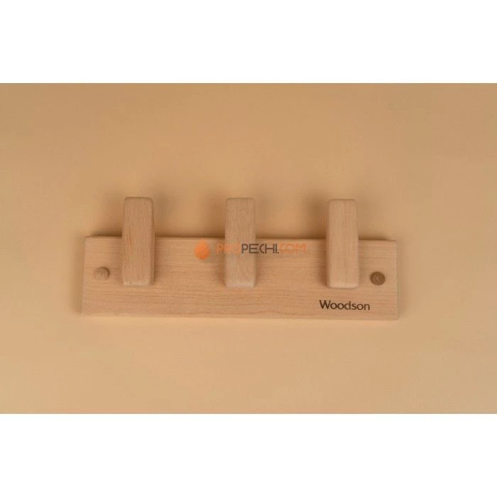 Вешалка Woodson D3, 3 крепления, ольха