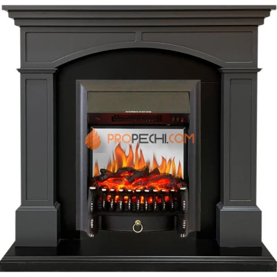 Каминокомплект Royal Flame Langford - Серый графит с очагом Fobos FX M Black