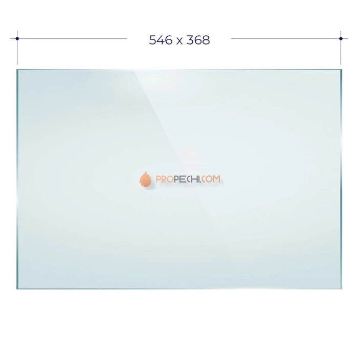 Стекло Эверест D10 (546x368) каминная топка