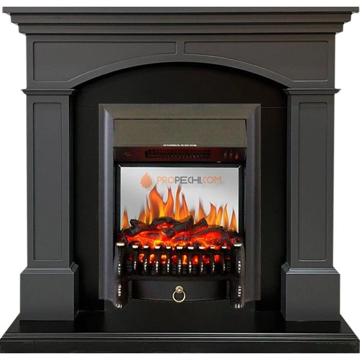 Каминокомплект Royal Flame Langford - Серый графит с очагом Fobos FX M Black