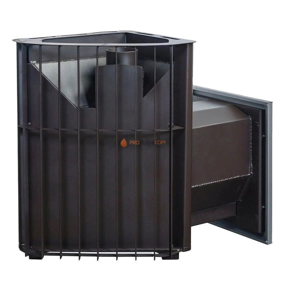 Банная печь Варвара Бермуда удлиненная правая