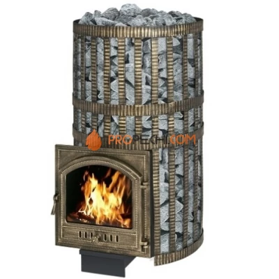 Дровяная печь для бани Везувий Русский пар (205)