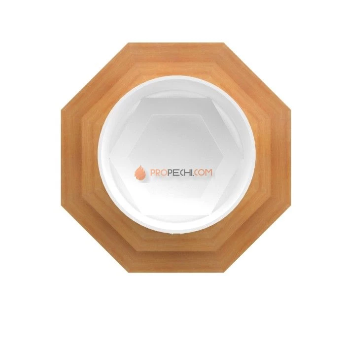 Подиум BentWood для купели лиственница натуральная. сегмент 1/8