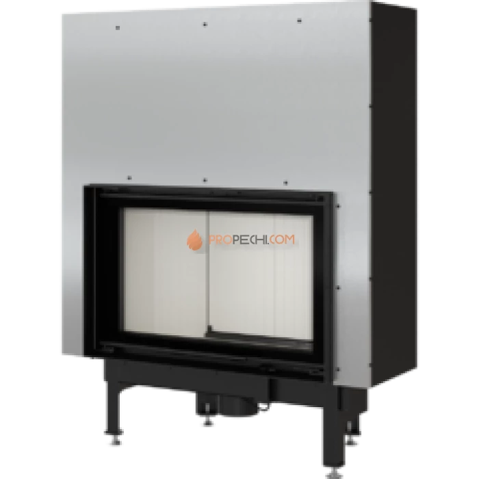 Каминная топка стальная Kratki NADIA/12/G (гильотина) (12 кВт)