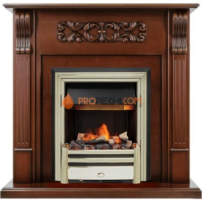Каминокомплект Dimplex Venice - Махагон коричневый антик с очагом Cavendish