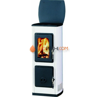 Печь-камин Thorma Milano II, termoplate, белый