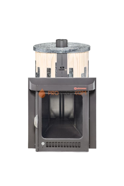 Банная печь Ферингер Малютка Пироксенит + "Окаменевшее дерево"