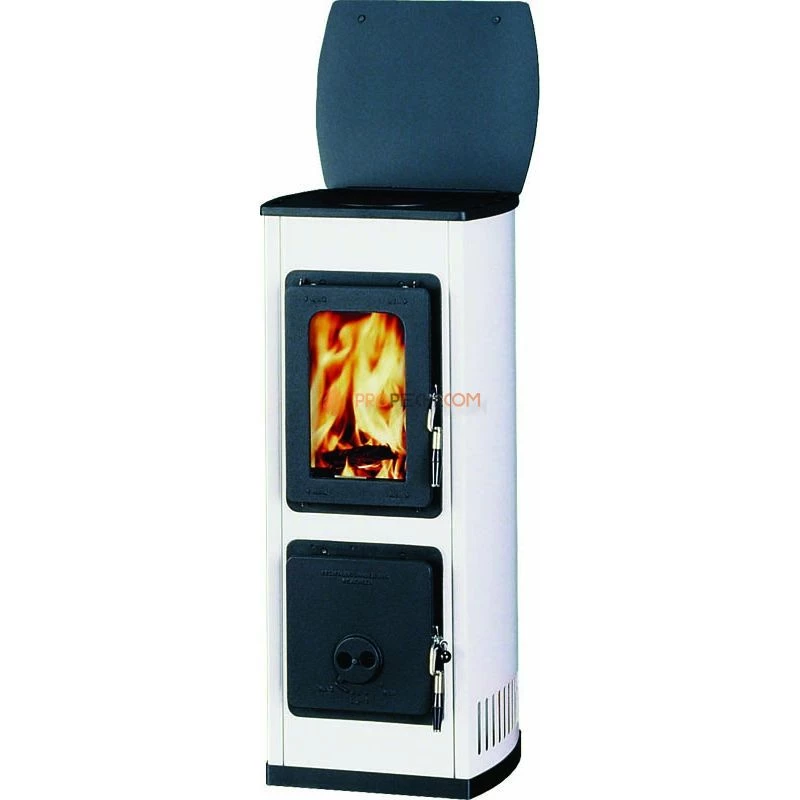 Печь-камин Thorma Milano II, termoplate, белый