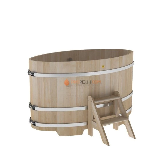 Купель BentWood овальная из кедра 0,95х1,60 премиум