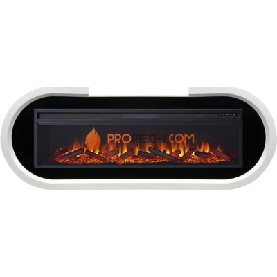 Каминокомплект Royal Flame Soho - Белый с черным с очагом Vision 60 LOG LED