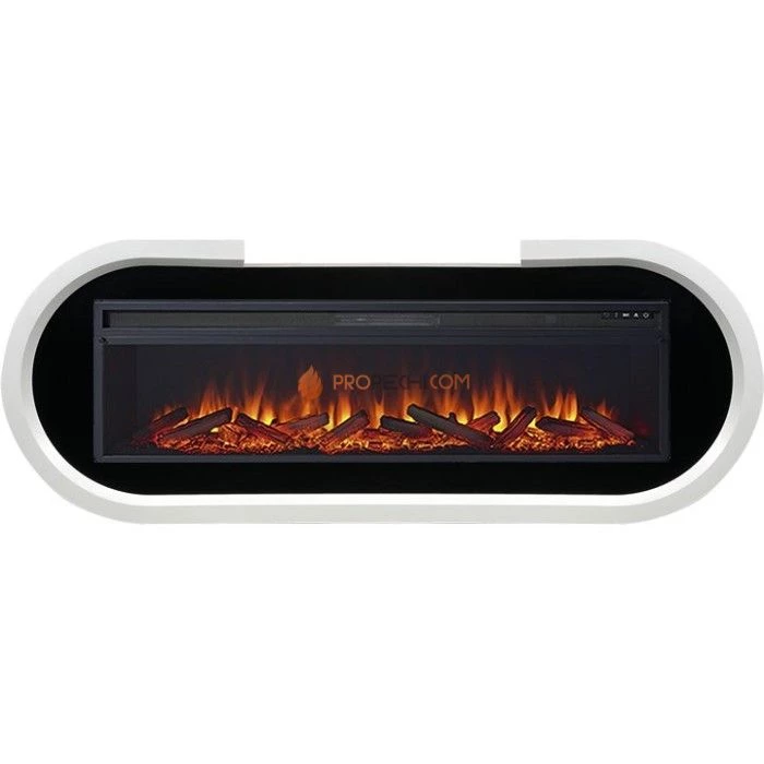 Каминокомплект Royal Flame Soho - Белый с черным с очагом Vision 60 LOG LED