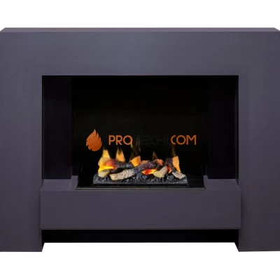 Каминокомплект Dimplex Tokyo - Graphite Grey с очагом Cassette 400 LNH-INT (с дровами)